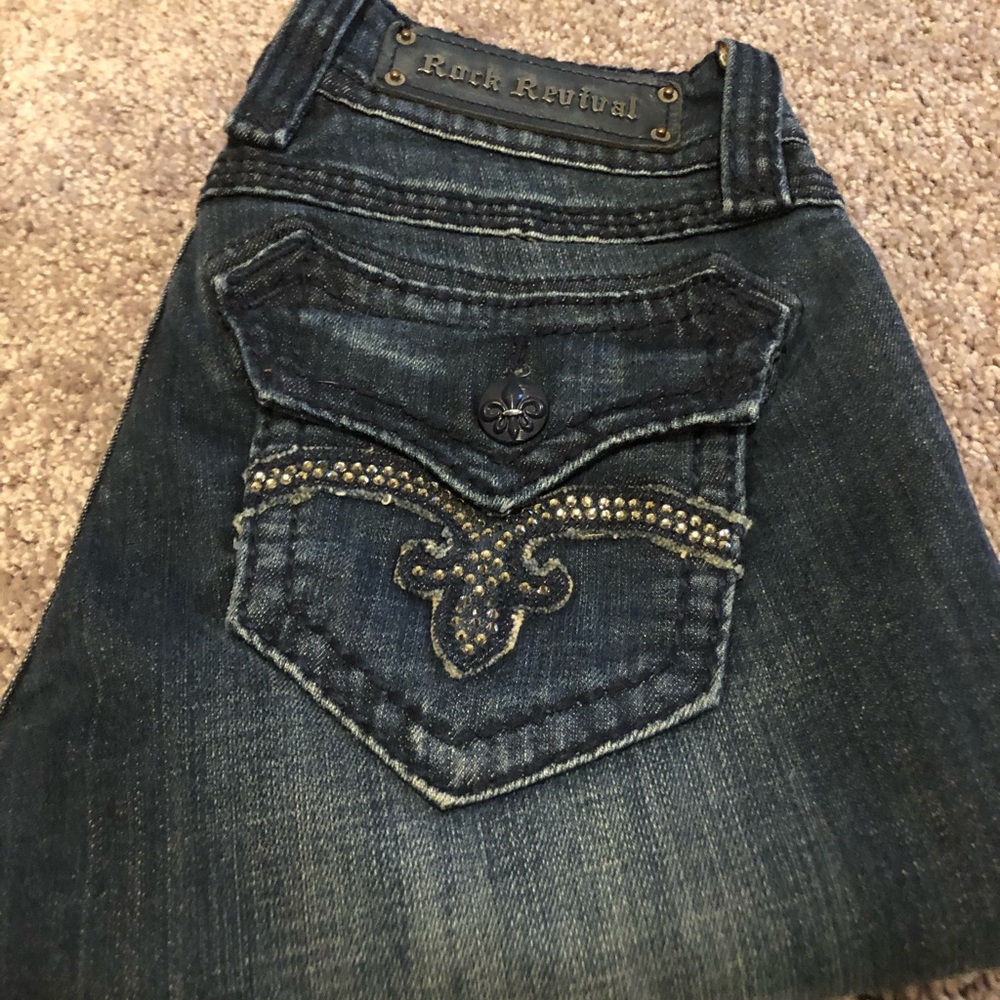Rock Revival Jeans Size 27 Debbie Straight
